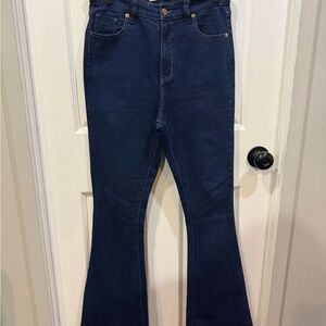 Sorel Dark Blue Women's Boot Cut Jeans